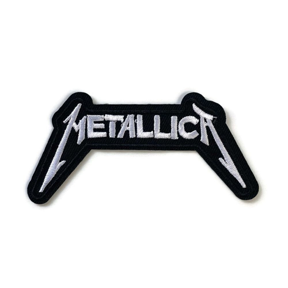 Metallica Black White Embroidered Emblem Patch